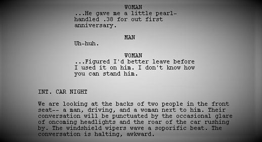 screenwriting tips