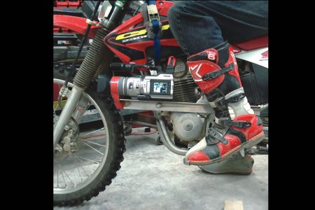 Mounting a DV Cam to a Motorcycle: For a Low-Angle/POV Action Shot by Brian Flees