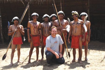 Creating Make-Up Effects for The Enemy God: Achieving FX make-up believably and realistically for a feature shot in a foreign jungle. by Todd Debrecenicould
