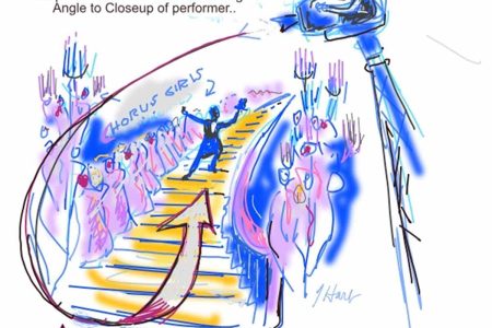 Sketches by John Hart | From his article, “The Movie That Every Film Student Has to See,” in Newest Edition of StudentFilmmakers Magazine