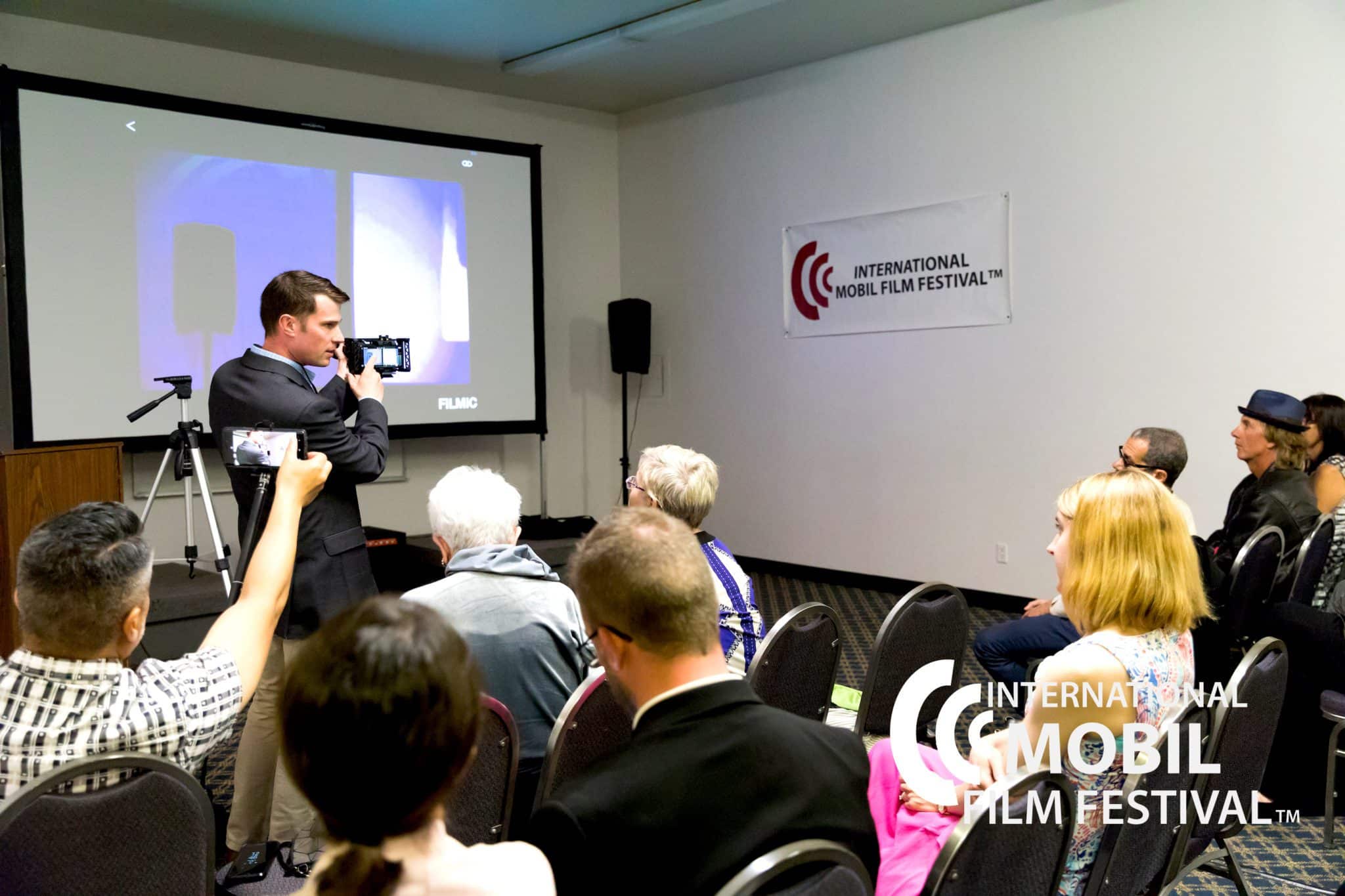 John Woosley Mobile Filmmaking Workshop IMFF 2019
