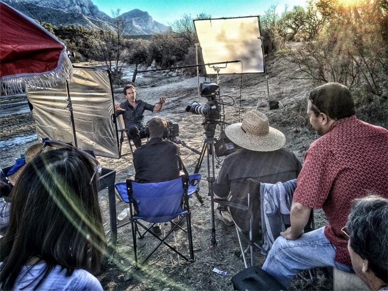 Steve Hullfish - On location