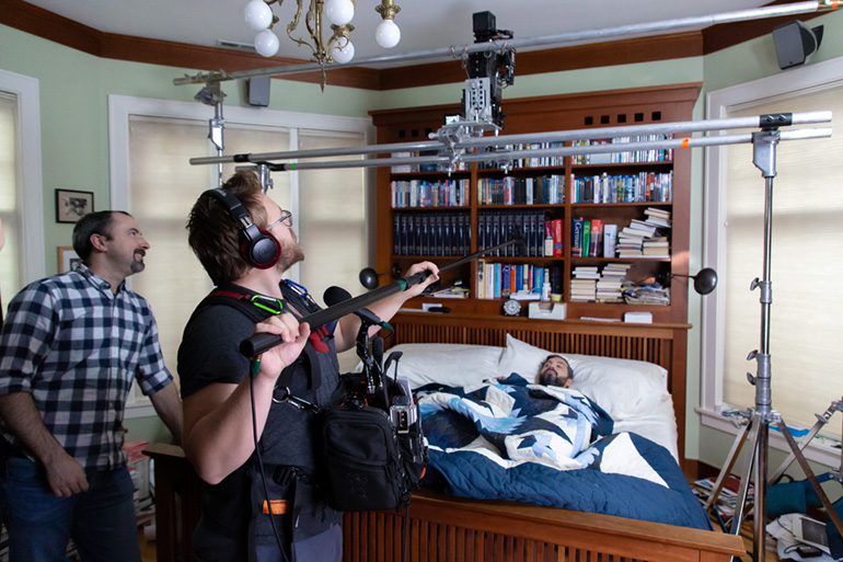 Scene from MFA Thesis Film, "Rear View"