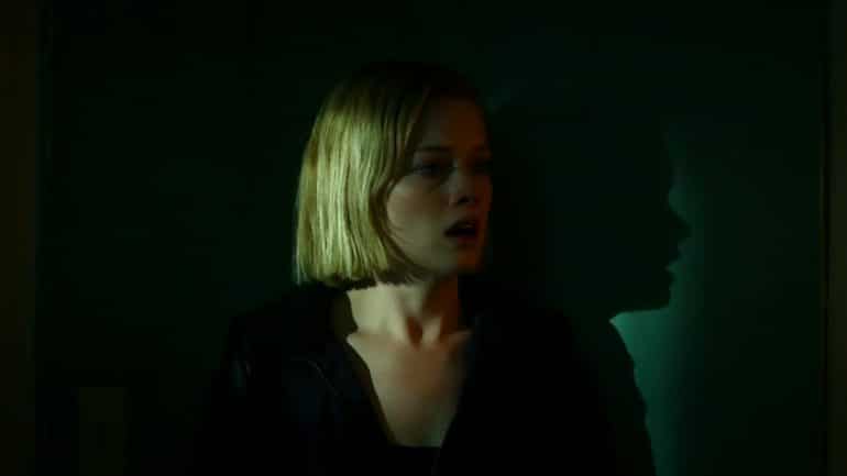 Scene from the horror film, "Don't Breathe"