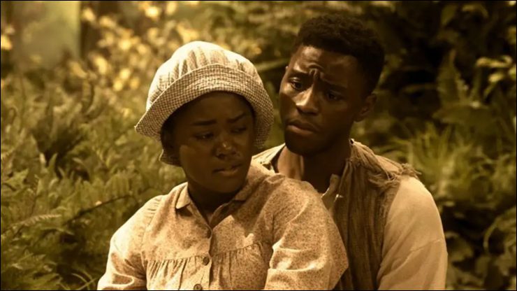 Scene from Family Reunion episode, "Remember Black Elvis?"
