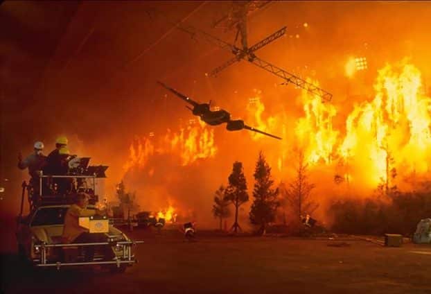 Scene shot by Hiro Narita, ASC. Photo Courtesy of Industrial Magic & Light. Used with permission.