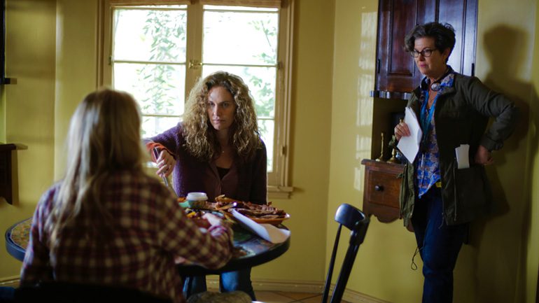 Rachel Feldman, Film Director on Set