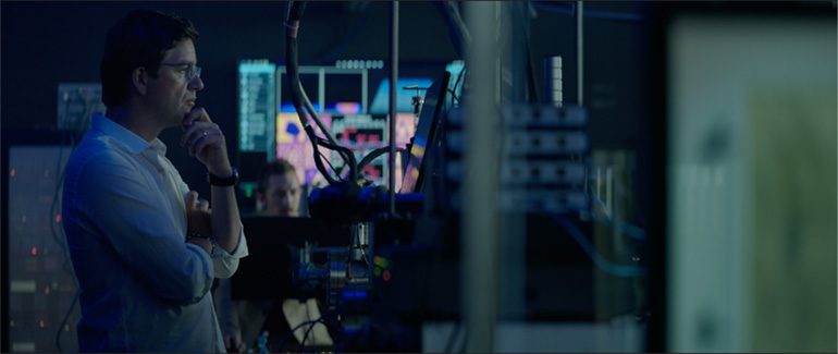 Scene shot by Stijn Van der Veken, ASC, SBC