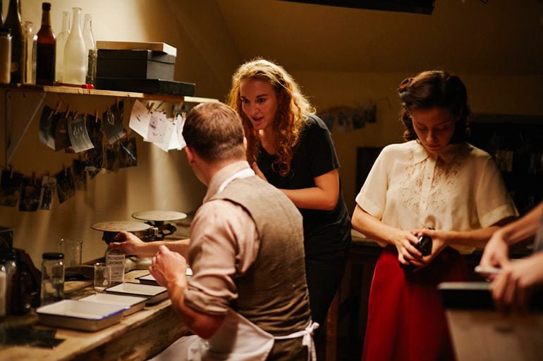 Scene from movie, "Under Darkness," directed by Caroline Friend.
