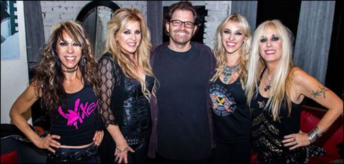 Shane Stanley films Vixen music video