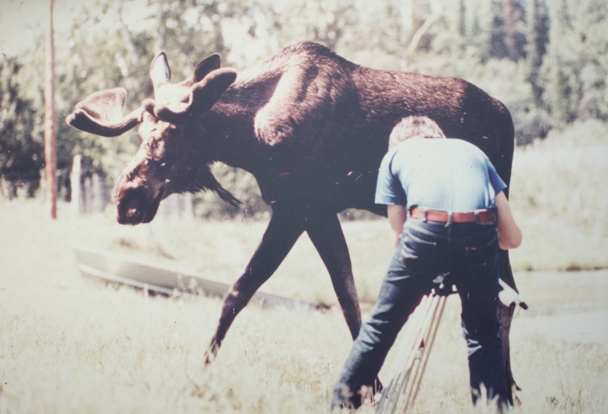 Being checked out on the first day of shooting.