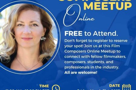 Kristen Baum Joins Speaker Lineup | Register Now for the Film Composers Meetup Online Hosted by StudentFilmmakers.com and Student Filmmakers Magazine