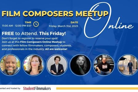 Register Now for Complimentary Film Composers Online Meetup This Friday
