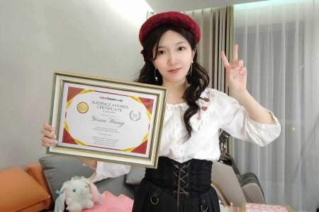 Congratulations Lynx Yiran Wang!