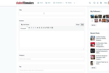 How to add a new Blog post and get featured on our Homepage