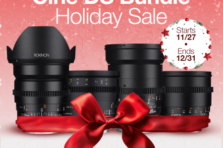 Now 40% off Rokinon DS Cine Lens Bundle