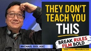 Michael Goi, ASC on AI, Film School Gaps, and Starting Your Career in Filmmaking