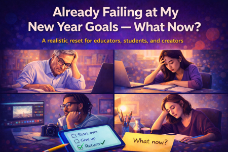 Already Failing Your New Year Goals? What to Do Instead