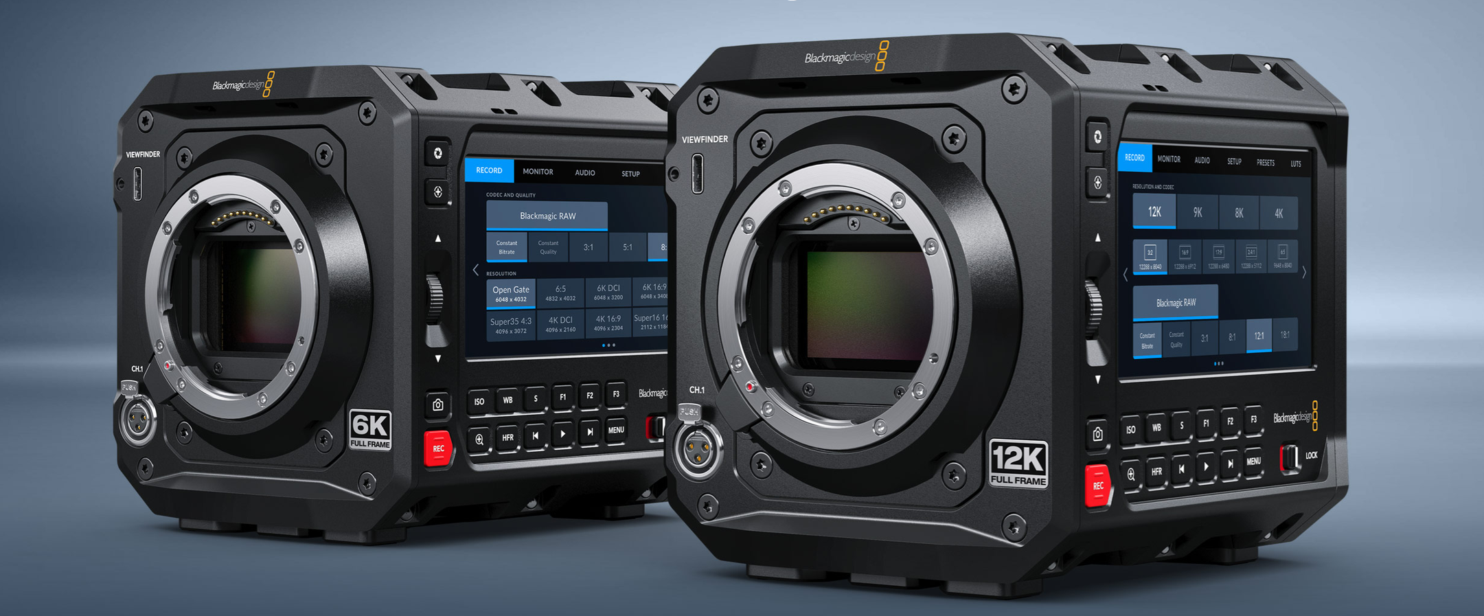 12k filmmaking Camera